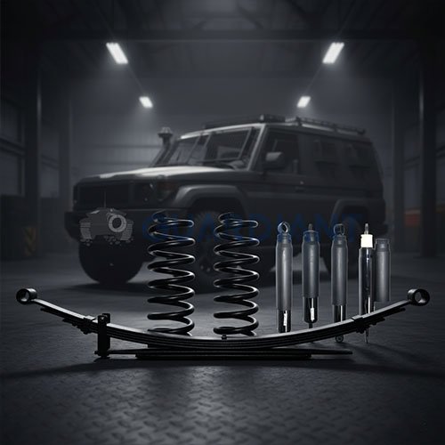 heavy duty suspension parts for armored vehicles